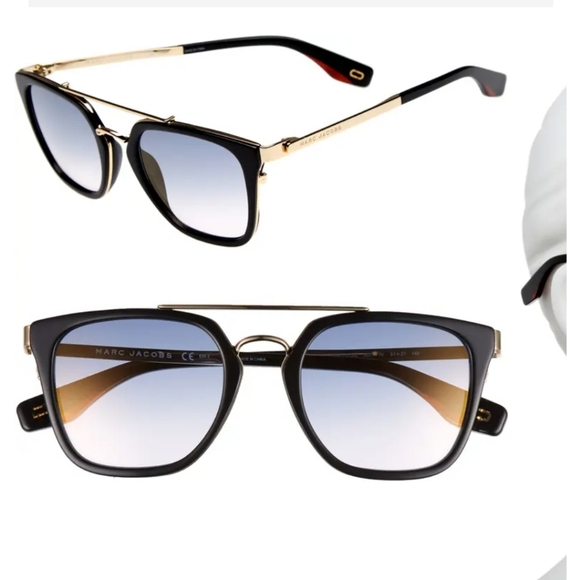 51mm Aviator Sunglasses
THE MARC JACOBS - Picture 1 of 3